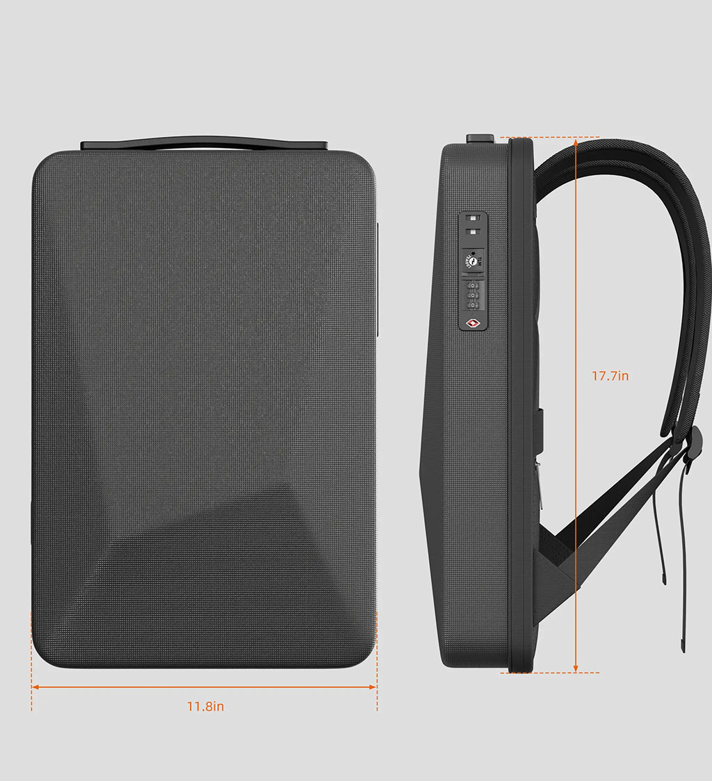 Starlink Mini Travel Backpack - USB Charging Port and TSA Lock - Image 2