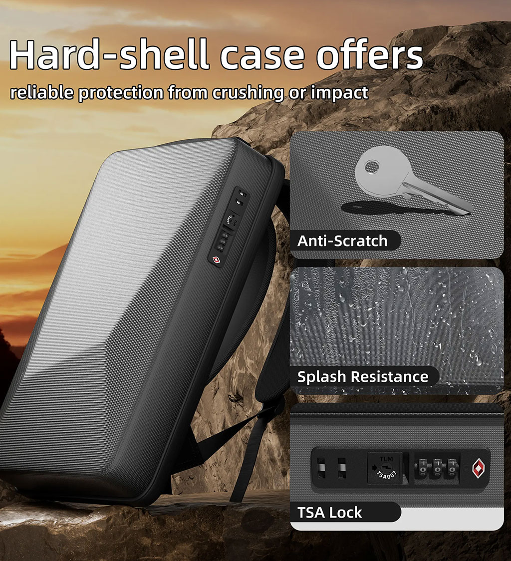 Starlink Mini Travel Backpack - USB Charging Port and TSA Lock - Image 4