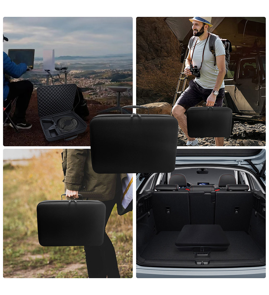 Starlink Mini Fabric Hard Case – Starlink Mini Travel Case Outdoor 5