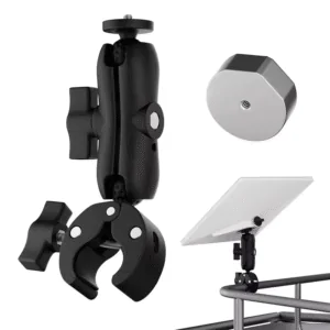 Starlink Mini Adjustable Pipe Adapter and Clamp Pole Mount Kit