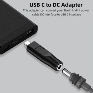 USB C Male To DC Female Power Cable Adapter 4