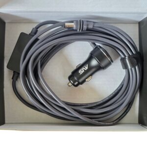 AVS Starlink Mini cigarette lighter to DC cable with built-in step-up converter 5m in box