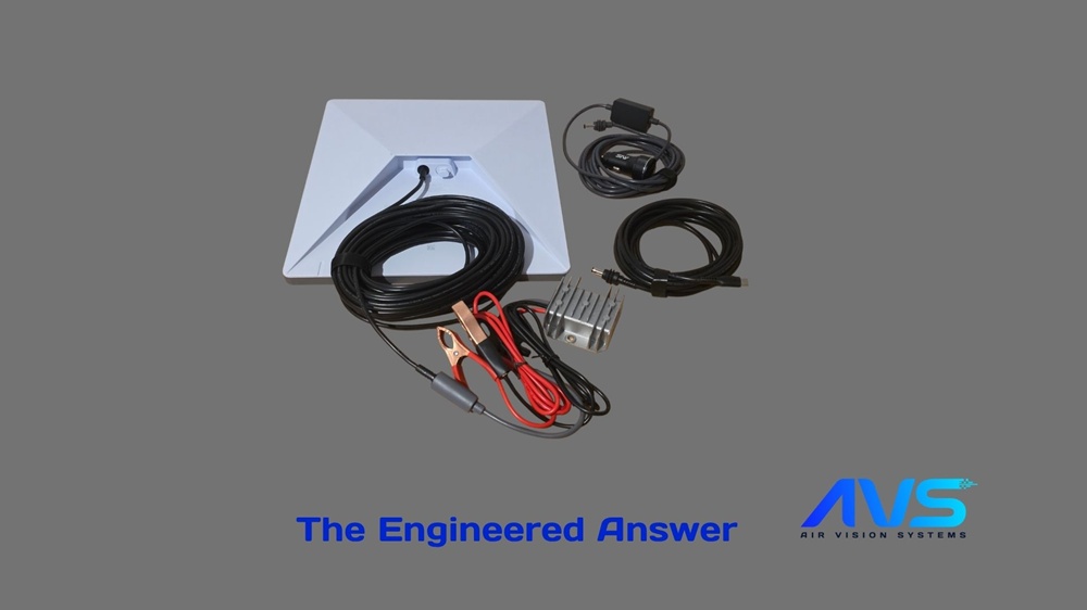 Starlink Mini compatible cables and step-up converter range from Air Vision Systems