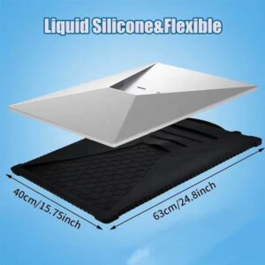 Air Vision Systems Starlink Gen 3 silicone cover shown with 40cm x 63cm dimensions