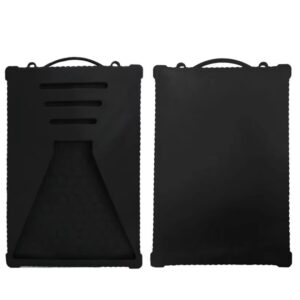 Air Vision Systems Starlink Gen 3 silicone cover shown from front and back with carry handle