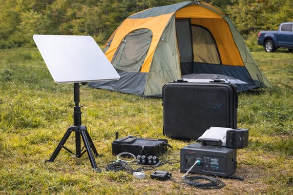 Starlink off grid setup for remote fieldwork and camping